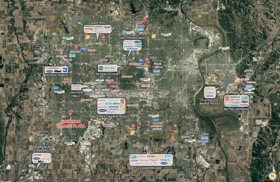 16919 Audrey St, Omaha, NE à louer - Aérien – Image 2 sur 3