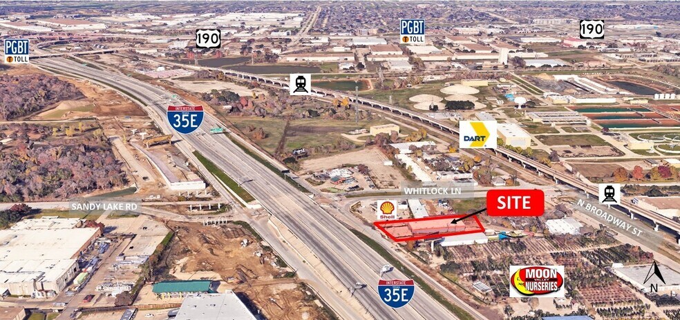 1942 N Interstate 35E, Carrollton, TX à vendre - Aérien – Image 3 sur 20