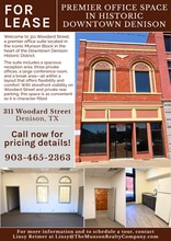 301-305 W Woodard St, Denison, TX à louer Photo intérieure– Image 1 sur 2
