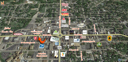 204 W Main St, Belleville, IL - VUE AÉRIENNE  vue de carte