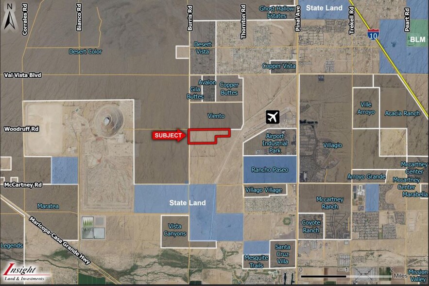Burris Rd, Casa Grande, AZ à vendre - Photo de l’immeuble – Image 1 sur 1