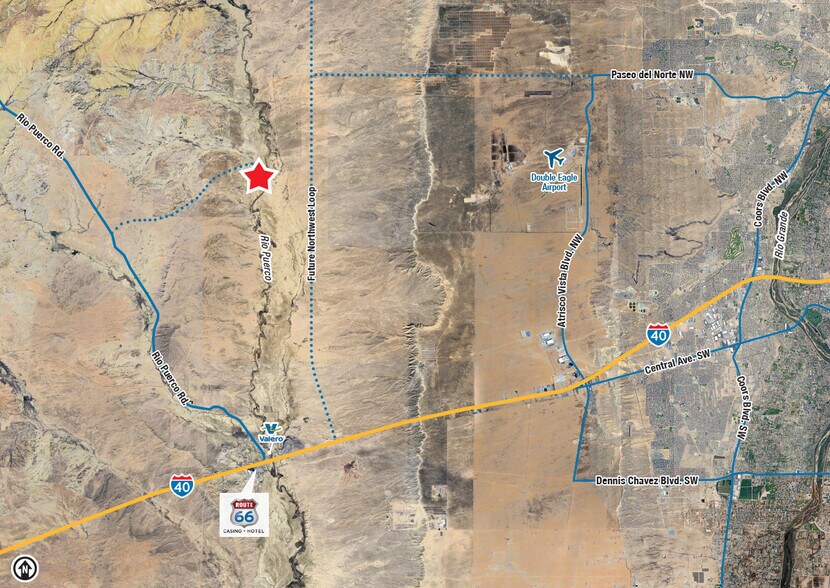 NEQ I-40 & Rio Puerco Rd., Albuquerque, NM à vendre - Photo principale – Image 1 sur 3