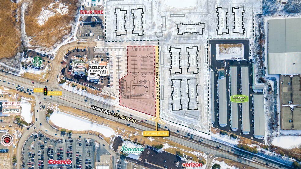 755 S Rand Rd, Lake Zurich, IL à louer - Photo de l’immeuble – Image 2 sur 2