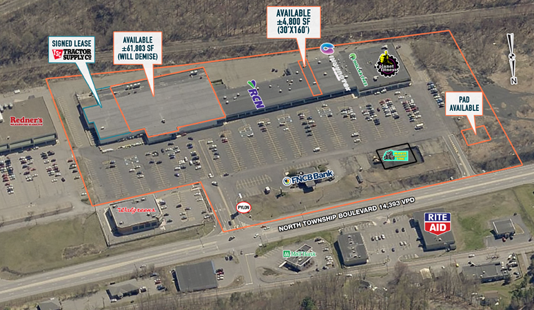1874 N Township Blvd, Pittston, PA à louer - Photo de l’immeuble – Image 1 sur 1