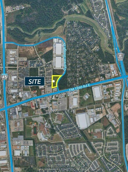 21639 Cypress Slough Dr, Houston, TX à louer - Aérien – Image 3 sur 5