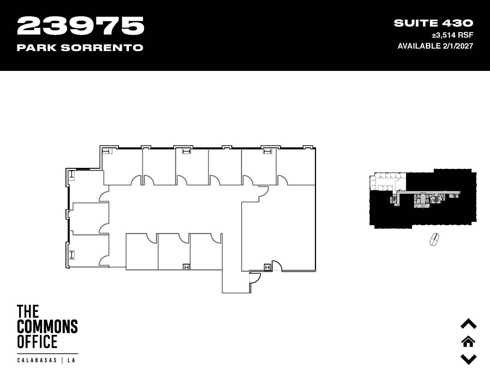 24025 Park Sorrento, Calabasas, CA à louer Plan d’étage– Image 1 sur 1