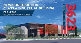 Plus de détails pour 3623 E Van Buren St, Phoenix, AZ - Industriel/Logistique à louer
