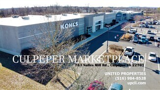 Plus de détails pour 763-791 Nalles Mill Rd, Culpeper, VA - Local commercial à vendre