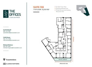 5335 Wisconsin Ave NW, Washington, DC à louer Plan d’étage– Image 1 sur 1