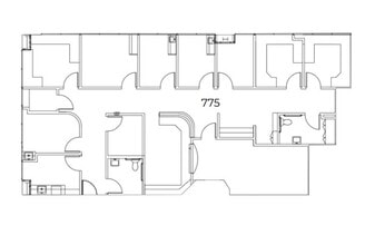 1010 W La Veta Ave, Orange, CA à louer Plan d’étage– Image 1 sur 1