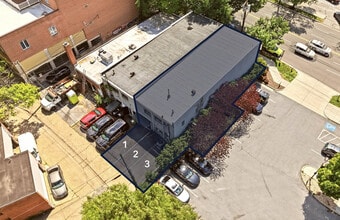 4839 Wisconsin Ave NW, Washington, DC - Vue aérienne vue de carte