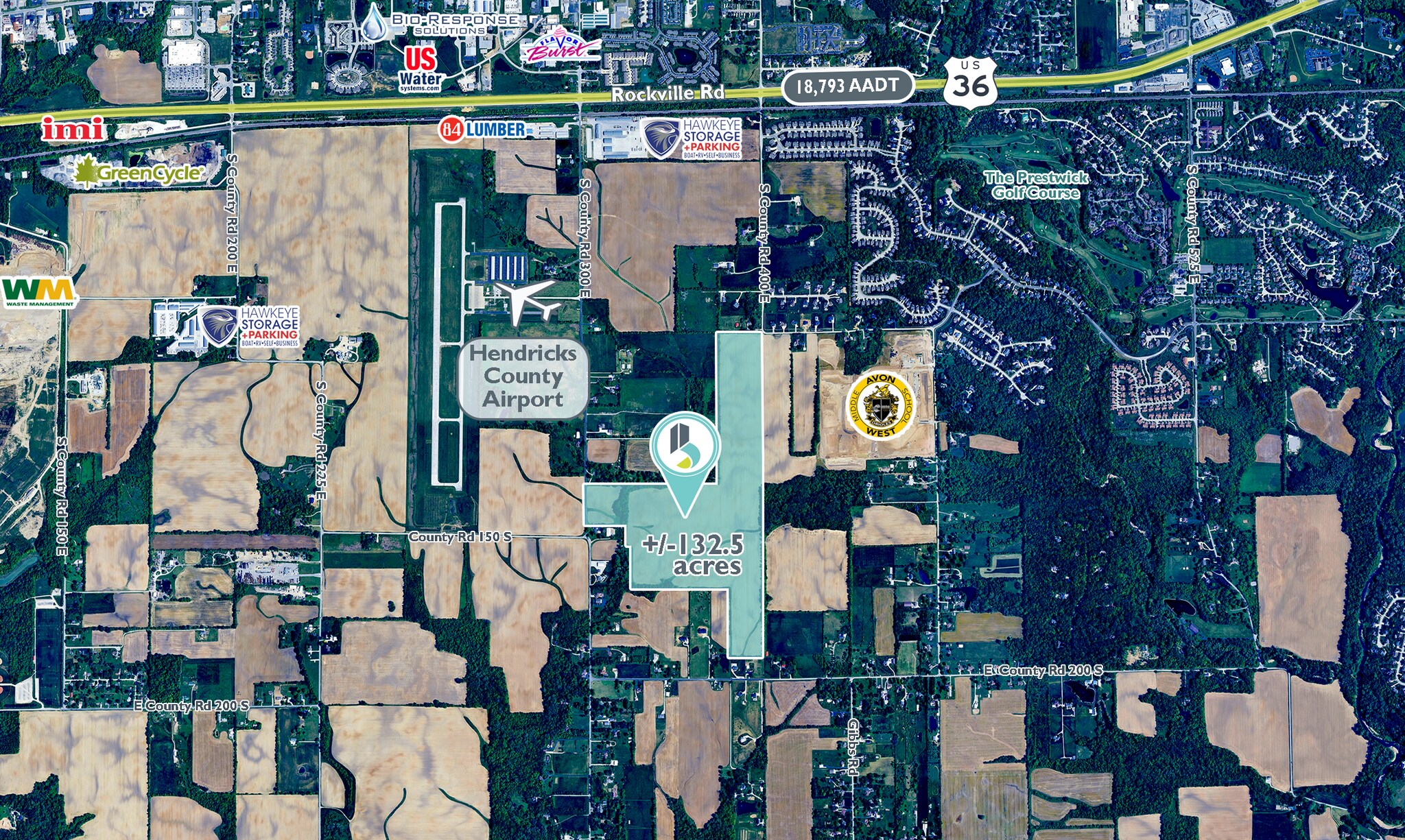 0 S County Rd 300 E, Danville, IN à vendre Photo principale– Image 1 sur 2