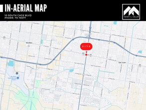 10 S Cage Blvd, Pharr, TX - VUE AÉRIENNE vue de carte