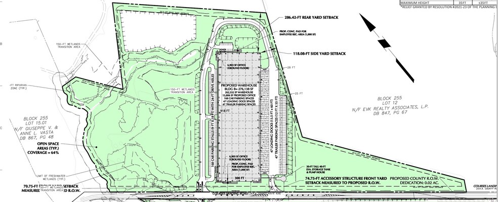 1147 Courses Landing Rd, Carneys Point, NJ à vendre - Photo principale – Image 1 sur 3