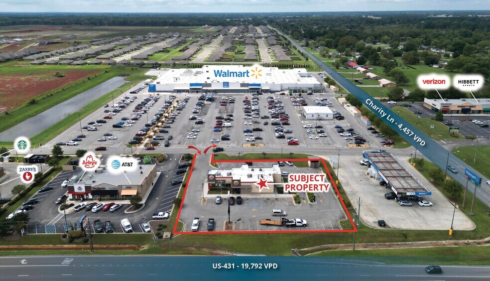 14637 Highway 231 431 N, Hazel Green, AL à vendre - Photo de l’immeuble – Image 2 sur 8
