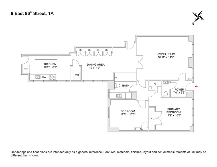 9 E 96th St, New York, NY à vendre - Plan d’étage – Image 1 sur 14