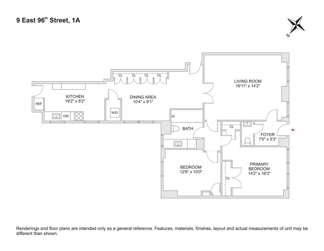 9 E 96th St, New York, NY à vendre Plan d’étage– Image 1 sur 15