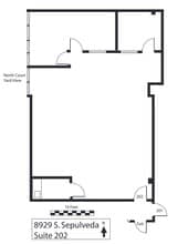 8929-8939 S Sepulveda Blvd, Los Angeles, CA à louer Plan de site– Image 2 sur 2