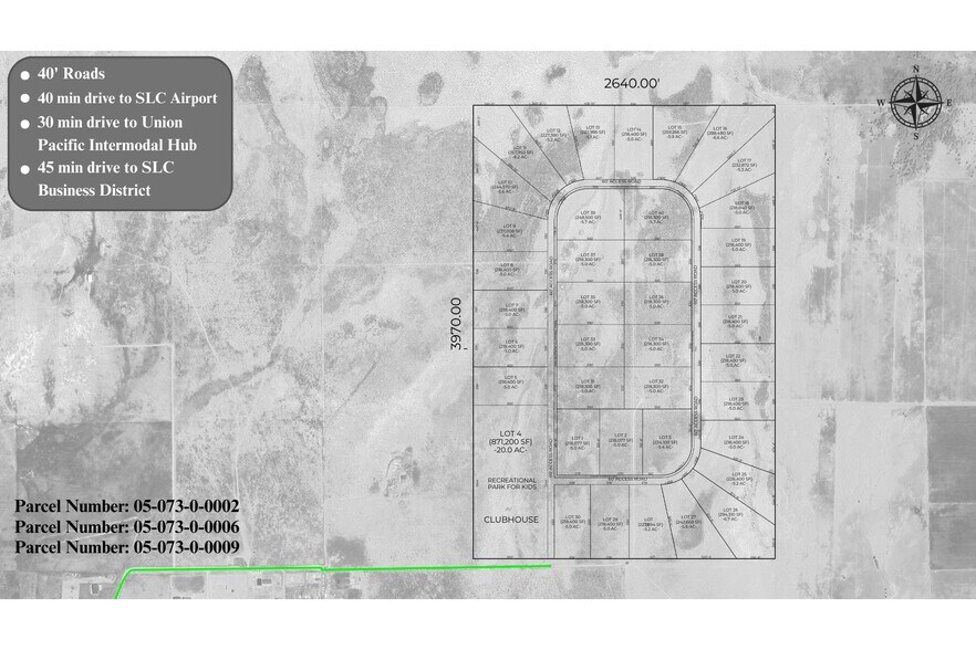 1100 West Cortland Road, Grantsville, UT à vendre - Plan de site – Image 3 sur 9