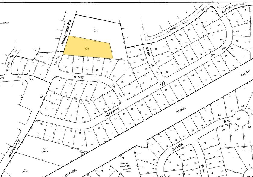 373 Hauppauge Rd, Smithtown, NY à vendre - Plan cadastral – Image 2 sur 3