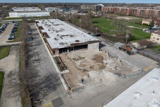 4100-4128 N Nashville Ave, Chicago, IL - Vue aérienne vue de carte