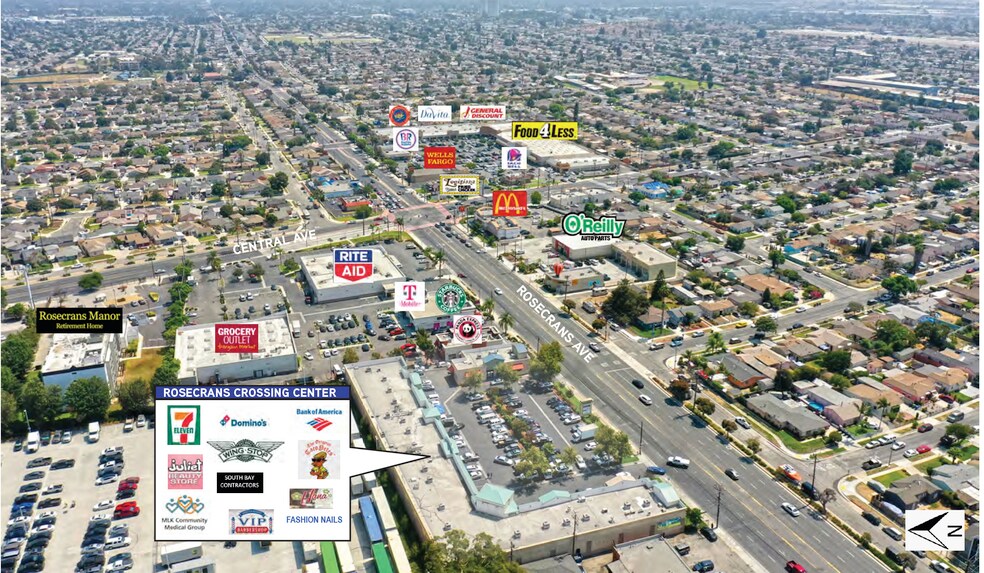 2215 W Rosecrans Ave, Compton, CA à louer - Photo de l’immeuble – Image 2 sur 11