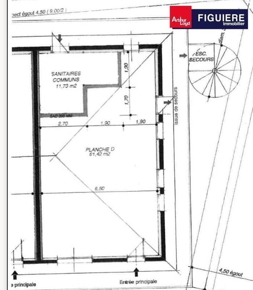 215 Avenue Jean Monnet, Saint-Cannat à louer - Plan d’étage – Image 3 sur 5