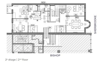 1428-1430 Rue Sherbrooke O O, Montréal, QC à louer Plan d’étage– Image 1 sur 1
