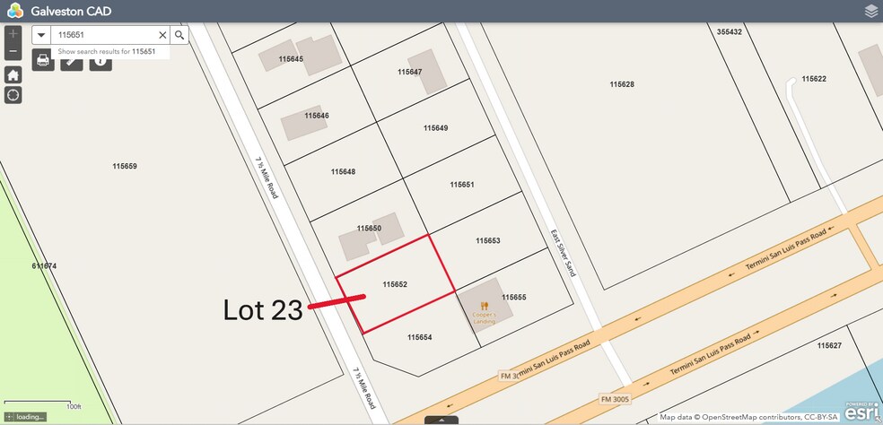 00 7 1/2 Mile Rd, Galveston, TX à vendre - Photo de l’immeuble – Image 2 sur 4