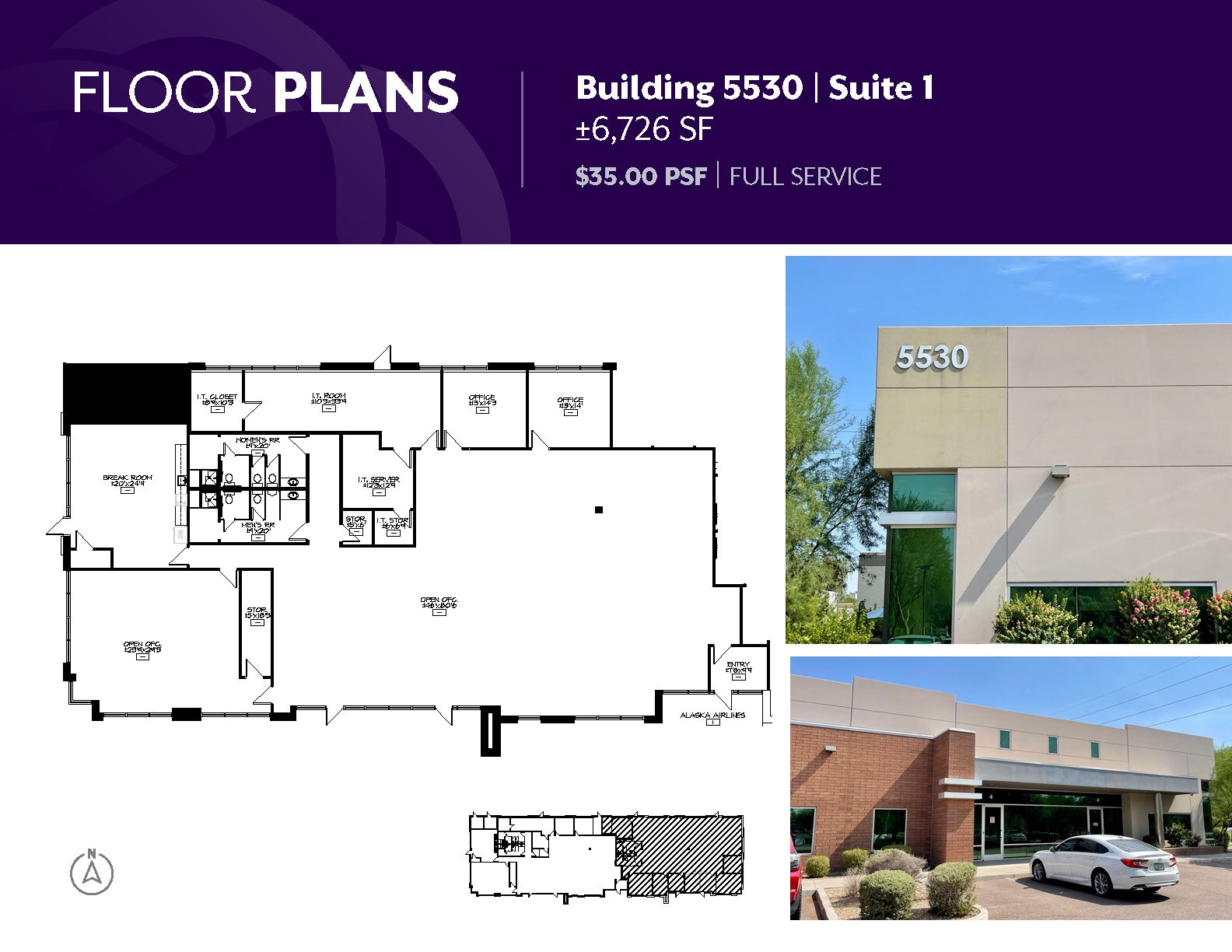 5500 W Chandler Blvd, Chandler, AZ à louer Plan d’étage– Image 1 sur 1