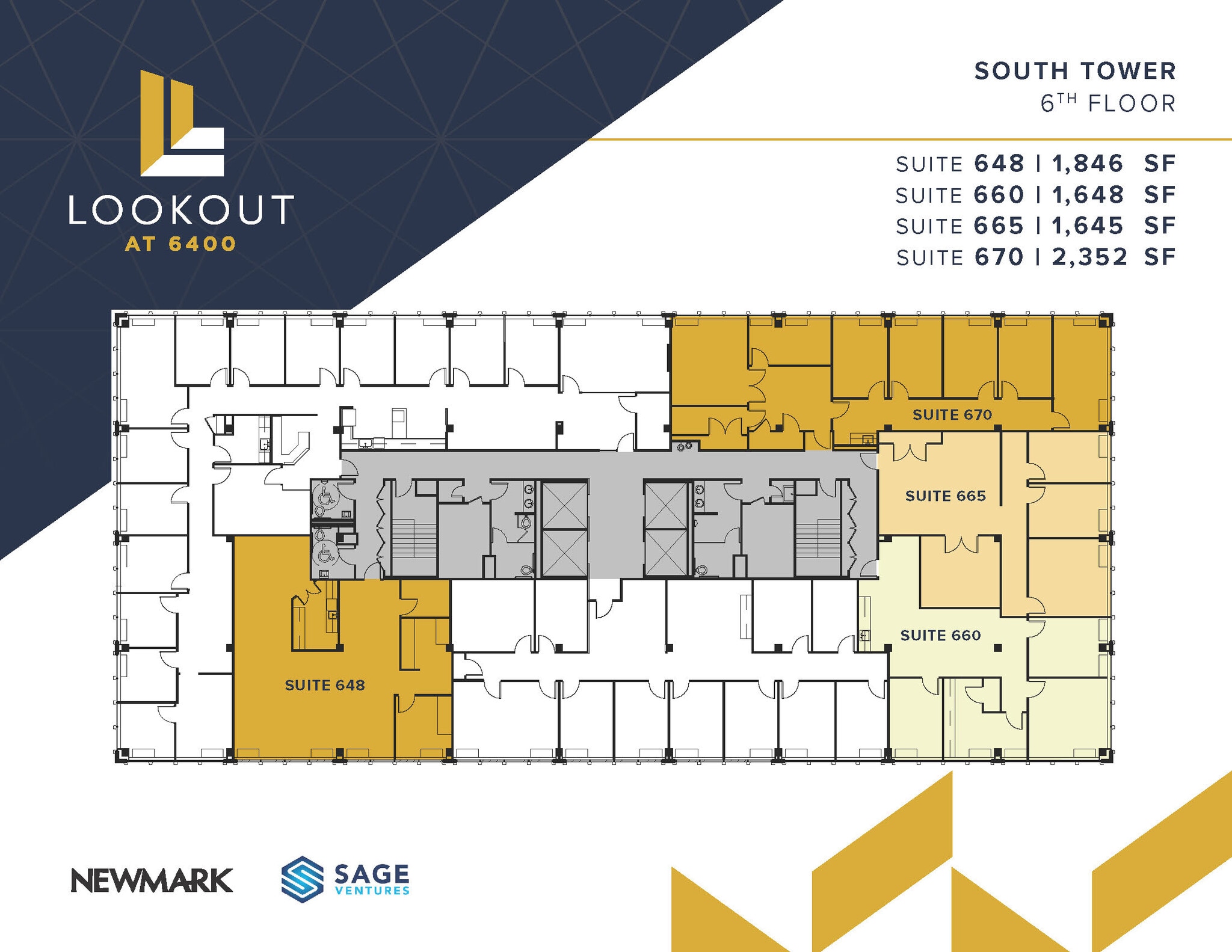 6400 Arlington Blvd, Falls Church, VA à louer Plan d’étage– Image 1 sur 1