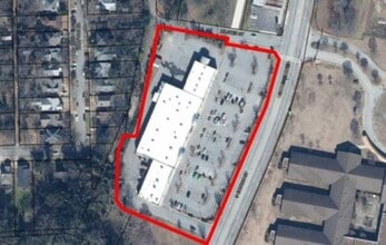 550 S Church St, Spartanburg, SC - Vue aérienne vue de carte
