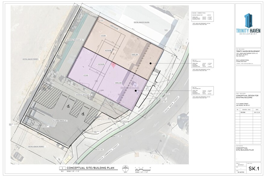 710 S Main St, Las Vegas, NV à louer - Plan de site – Image 1 sur 19