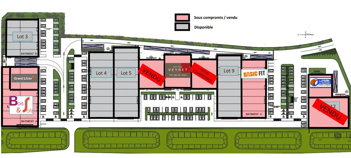 Local commercial dans Anse à vendre Plan de site– Image 1 sur 14