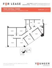 1401 N Central Expy, Richardson, TX à louer Plan d’étage– Image 1 sur 1