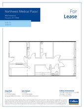 800 Peakwood Dr, Houston, TX à louer Plan d’étage– Image 1 sur 1