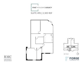 5000 Legacy Dr, Plano, TX à louer Plan d’étage– Image 1 sur 8