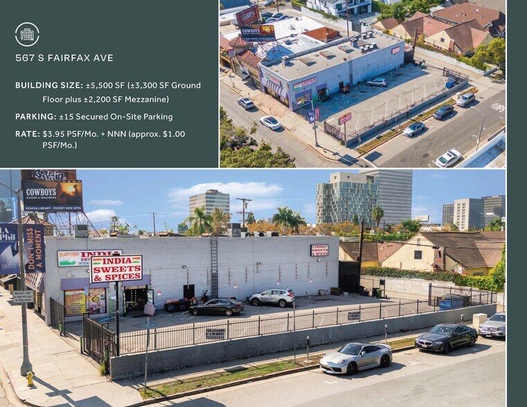 565-567 S Fairfax Ave, Los Angeles, CA à louer - Photo de l’immeuble – Image 3 sur 18