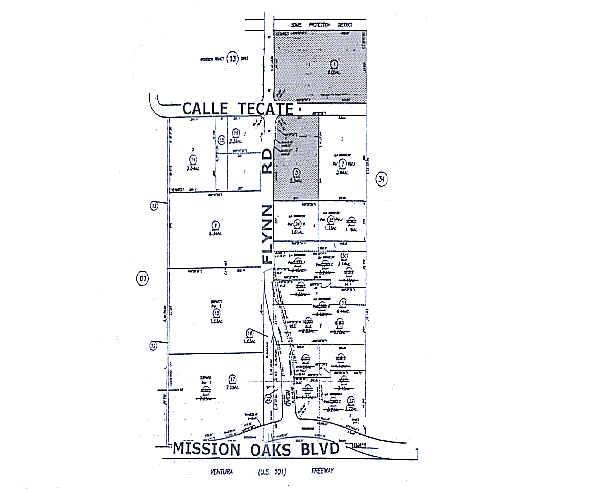 3601 Calle Tecate, Camarillo, CA à louer - Plan cadastral – Image 2 sur 10