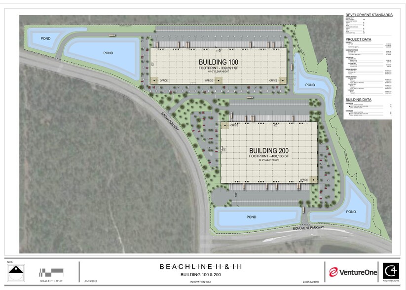 Monument Pkwy and Innovation Way, Orlando, FL à louer - Plan de site – Image 3 sur 4