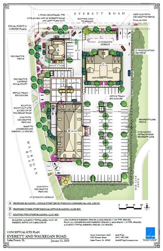 Plus de détails pour 1015 S Waukegan Rd, Lake Forest, IL - Local commercial à louer