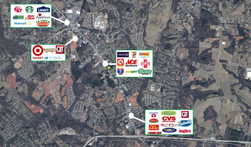 2760-2766 Boiling Springs Rd, Boiling Springs, SC à vendre - Photo de l’immeuble – Image 2 sur 3
