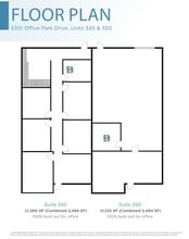 5301 Office Park Dr, Bakersfield, CA à louer Plan d’étage– Image 1 sur 1
