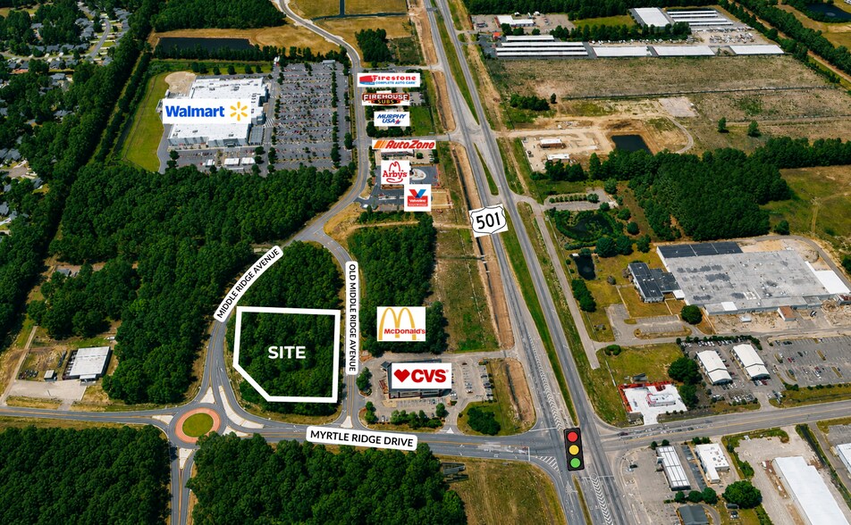 TBD Myrtle Ridge Drive, Conway, SC à vendre - Photo de l’immeuble – Image 1 sur 3