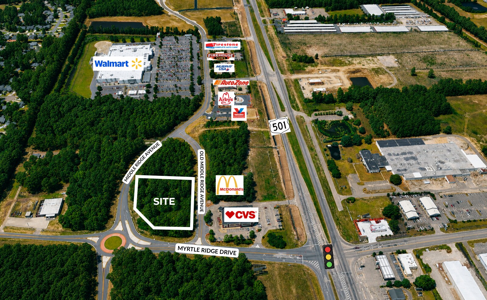 TBD Myrtle Ridge Drive, Conway, SC à vendre Photo de l’immeuble– Image 1 sur 4