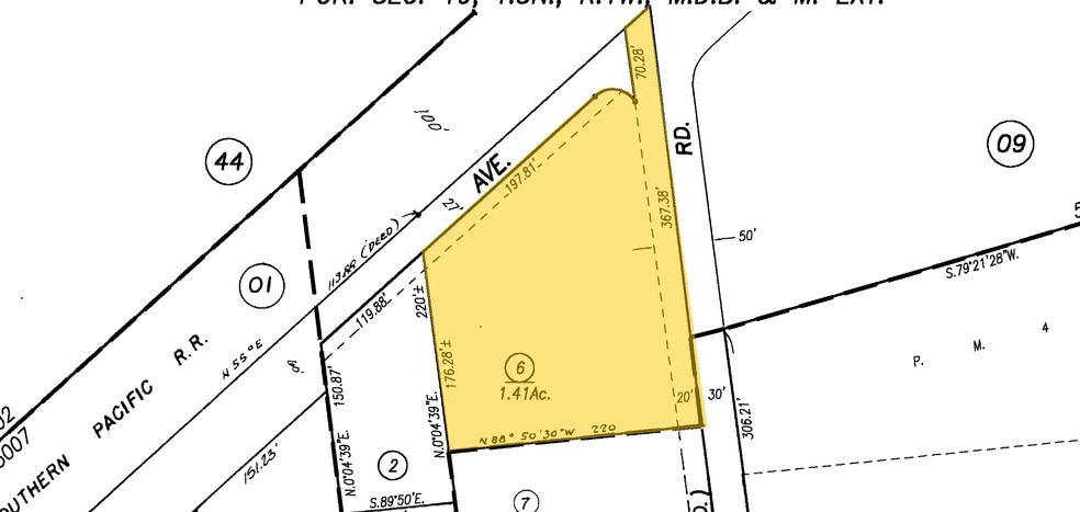 521 Railroad Ave, Suisun City, CA à vendre - Plan cadastral – Image 1 sur 4