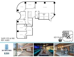 3811 Turtle Creek Blvd, Dallas, TX à louer Plan d’étage– Image 2 sur 2