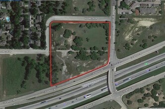 TBD I-20 Hwy, Weatherford, TX - Vue aérienne vue de carte - Image1