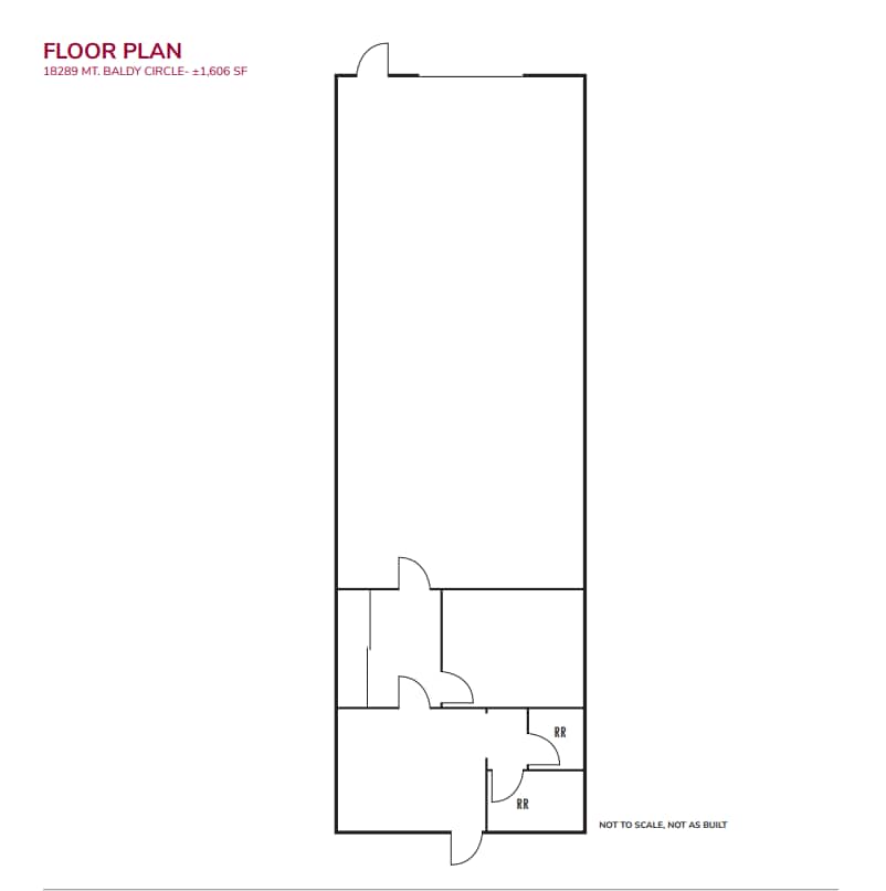 18231-18259 Mount Baldy Cir, Fountain Valley, CA à louer Plan d’étage– Image 1 sur 1