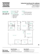 3700 N Salida St, Aurora, CO à louer Plan d’étage– Image 2 sur 3